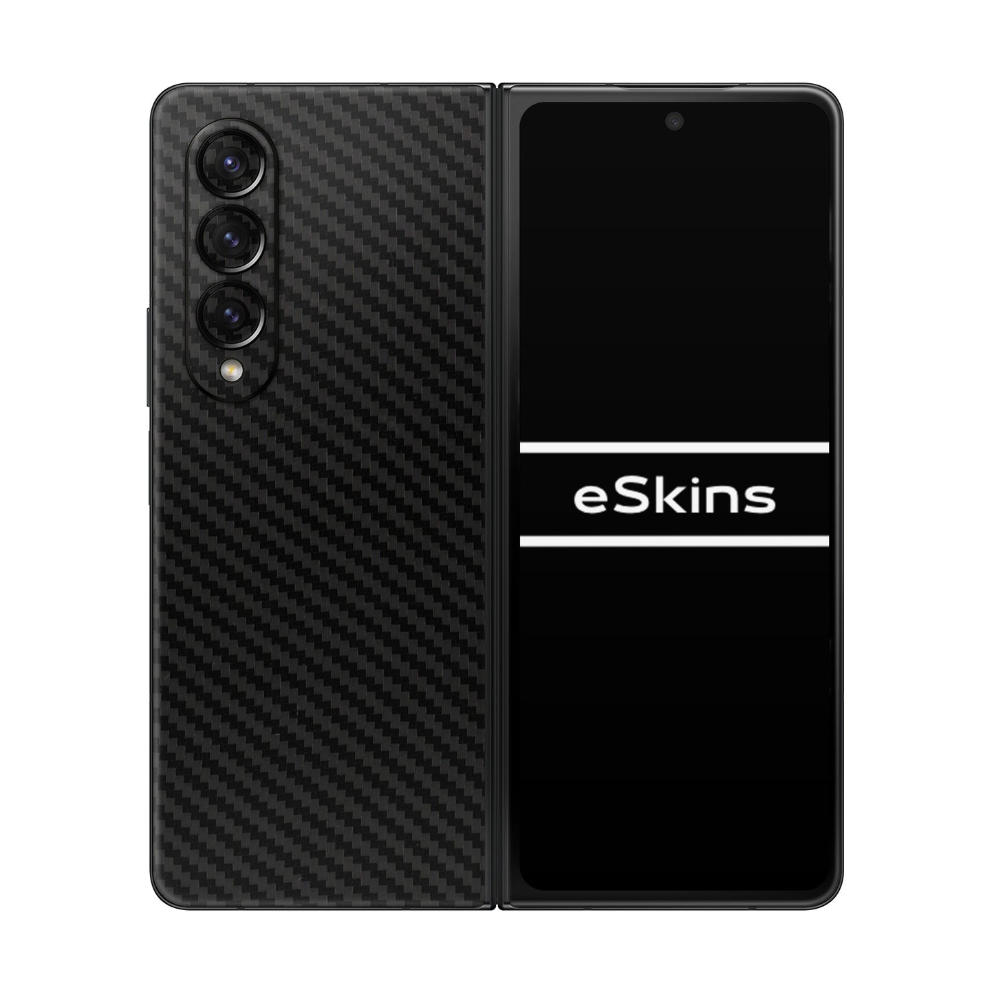 Skin Samsung Galaxy Z Fold 4, Carbon 3D Black