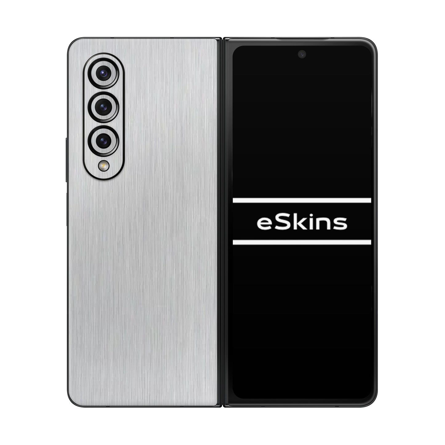 Skin Samsung Galaxy Z Fold 4, Metallic 3D Gray