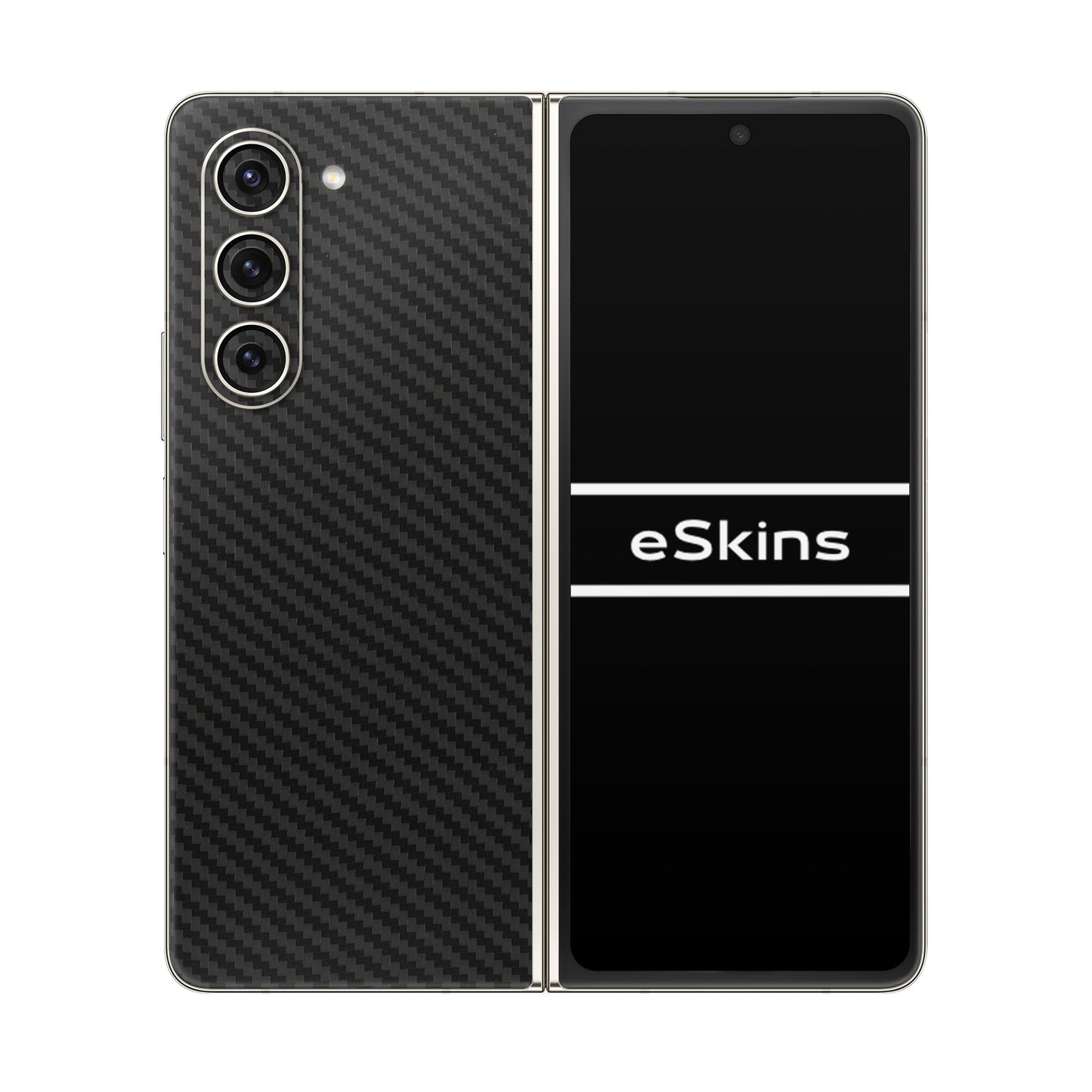 Skin Samsung Galaxy Z Fold 5, Carbon 3D Black