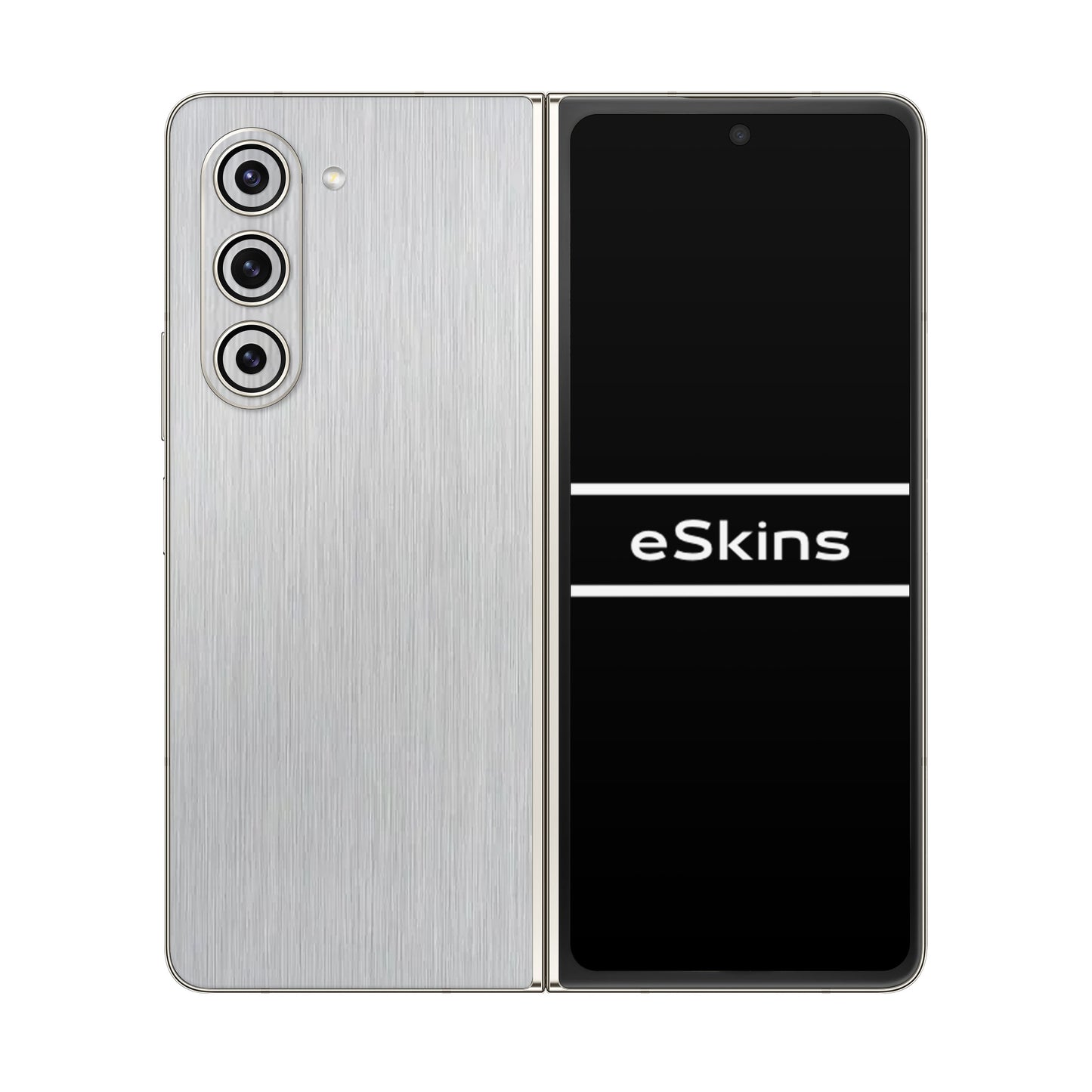 Skin Samsung Galaxy Z Fold 5, Metallic 3D Gray
