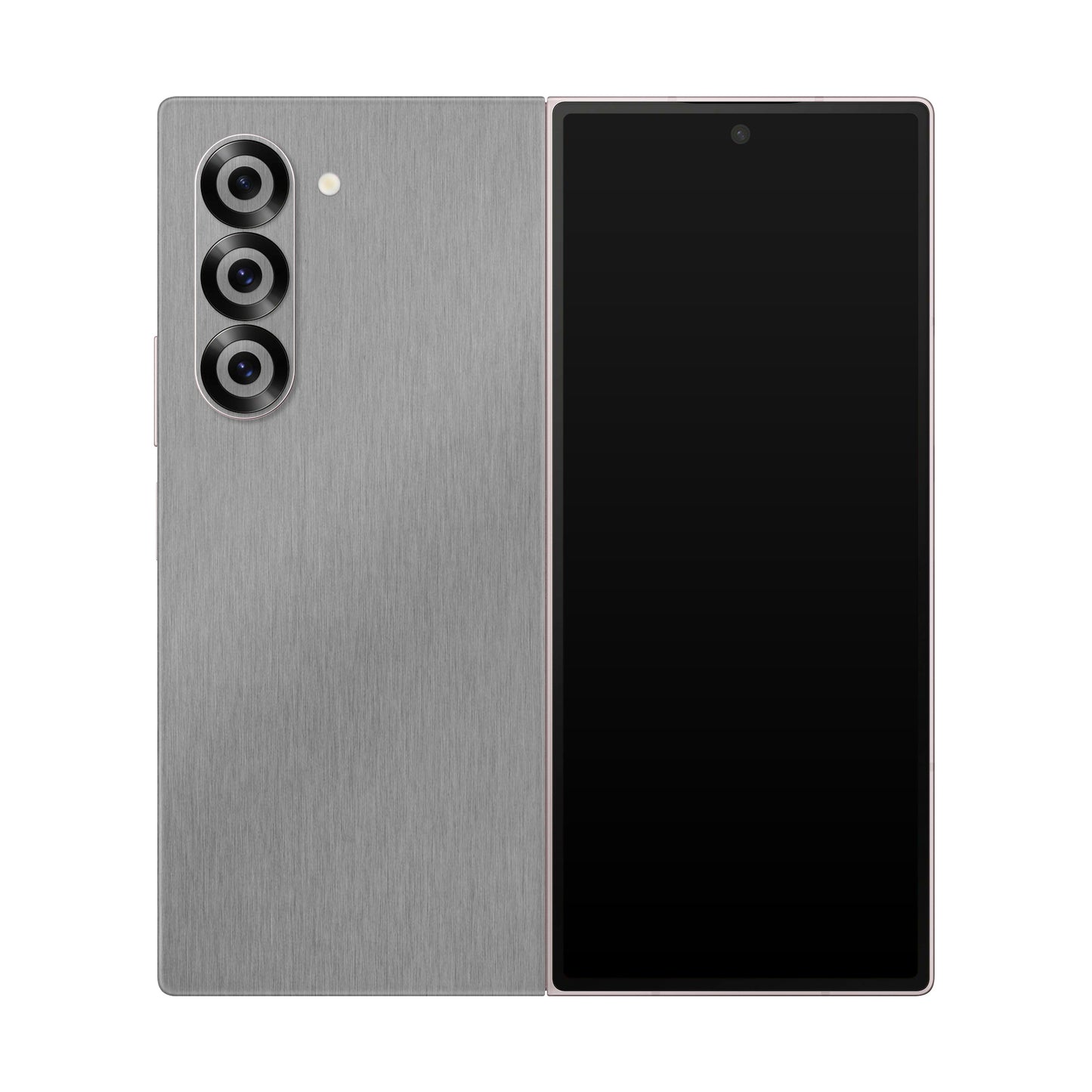 Folie de protectie Samsung Galaxy Z Fold 6, eSkins Elegans, Skin Metalic Grafit