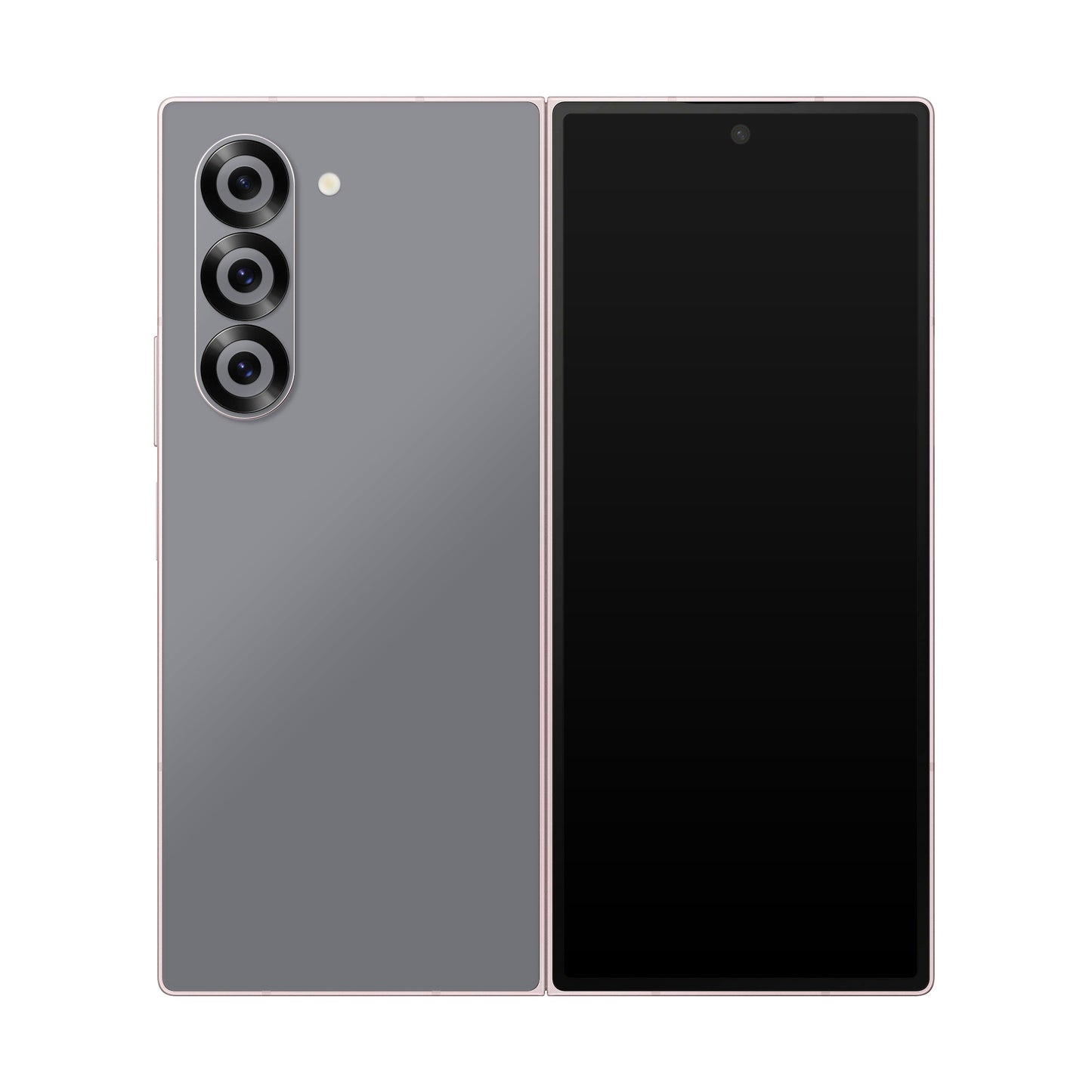 Folie de protectie Samsung Galaxy Z Fold 6, eSkins Unique, Skin Mat Gri