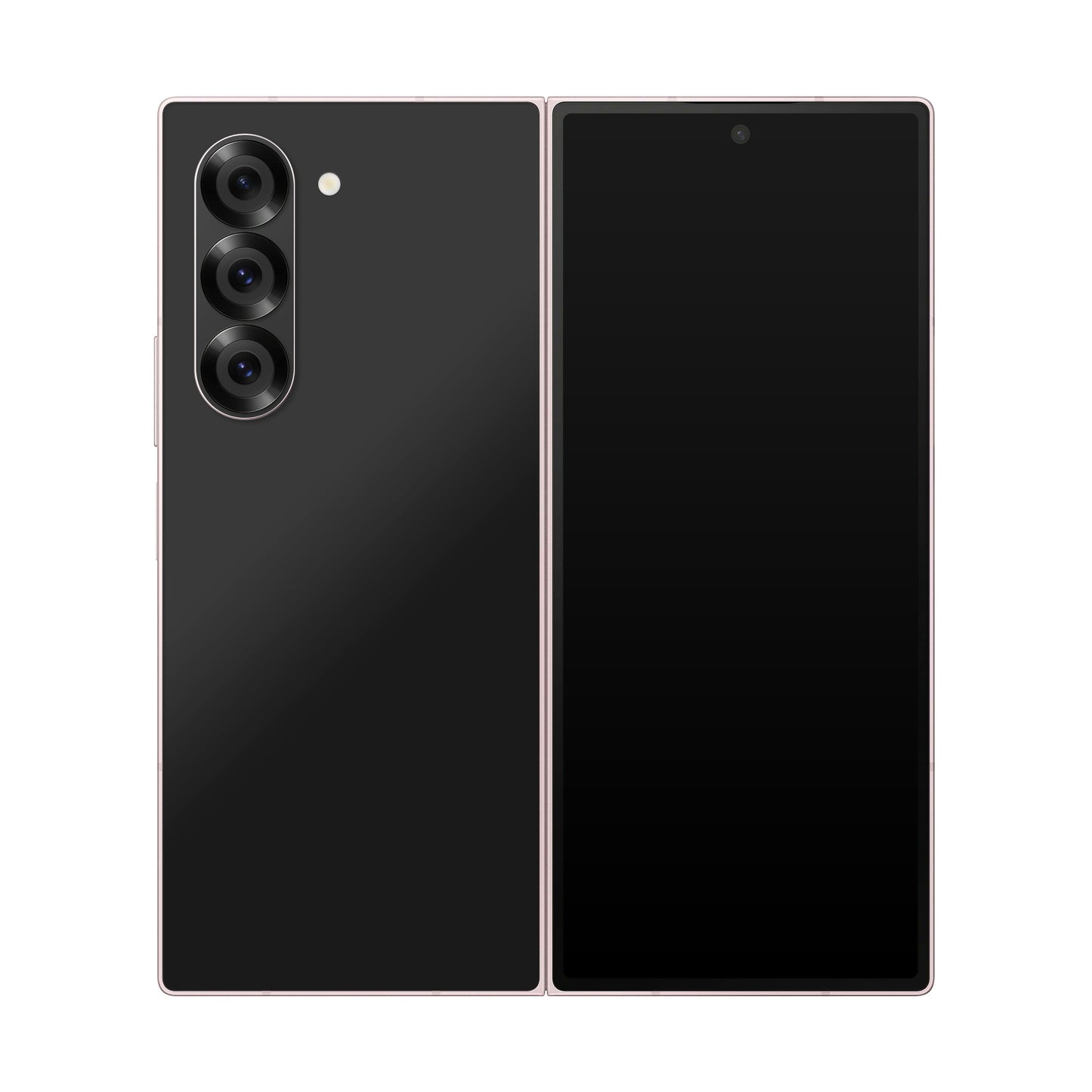 Folie de protectie Samsung Galaxy Z Fold 6, eSkins Unique, Skin Mat Negru