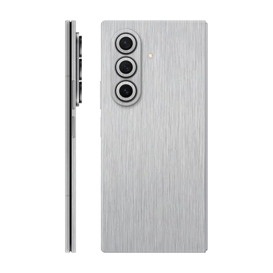 Folie de protectie Samsung Galaxy Z Fold 7, eSkins Elegans, Skin Metalic Gri
