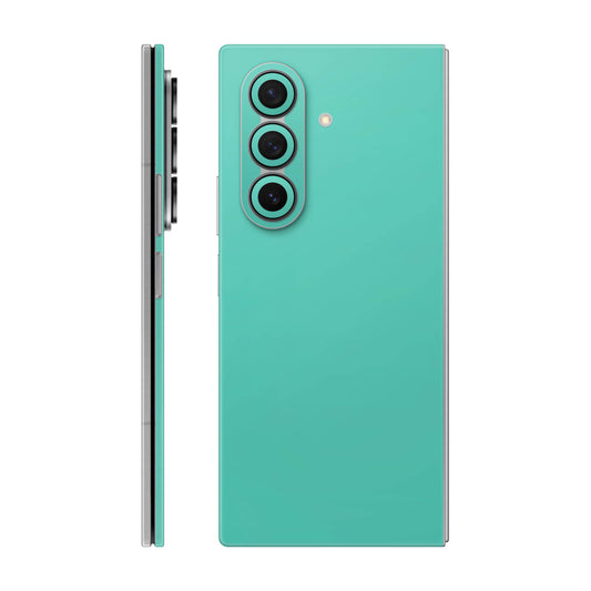Folie de protectie Samsung Galaxy Z Fold 7, eSkins Unique, Skin Mat Verde Menta