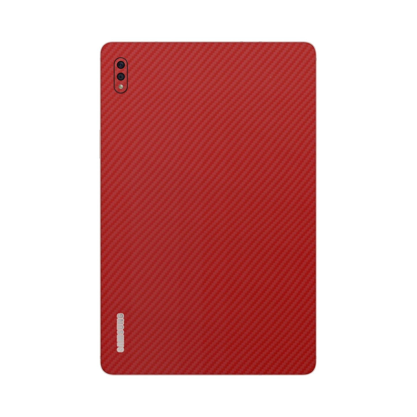 Skin Samsung Tab S6, Carbon 3D Red 