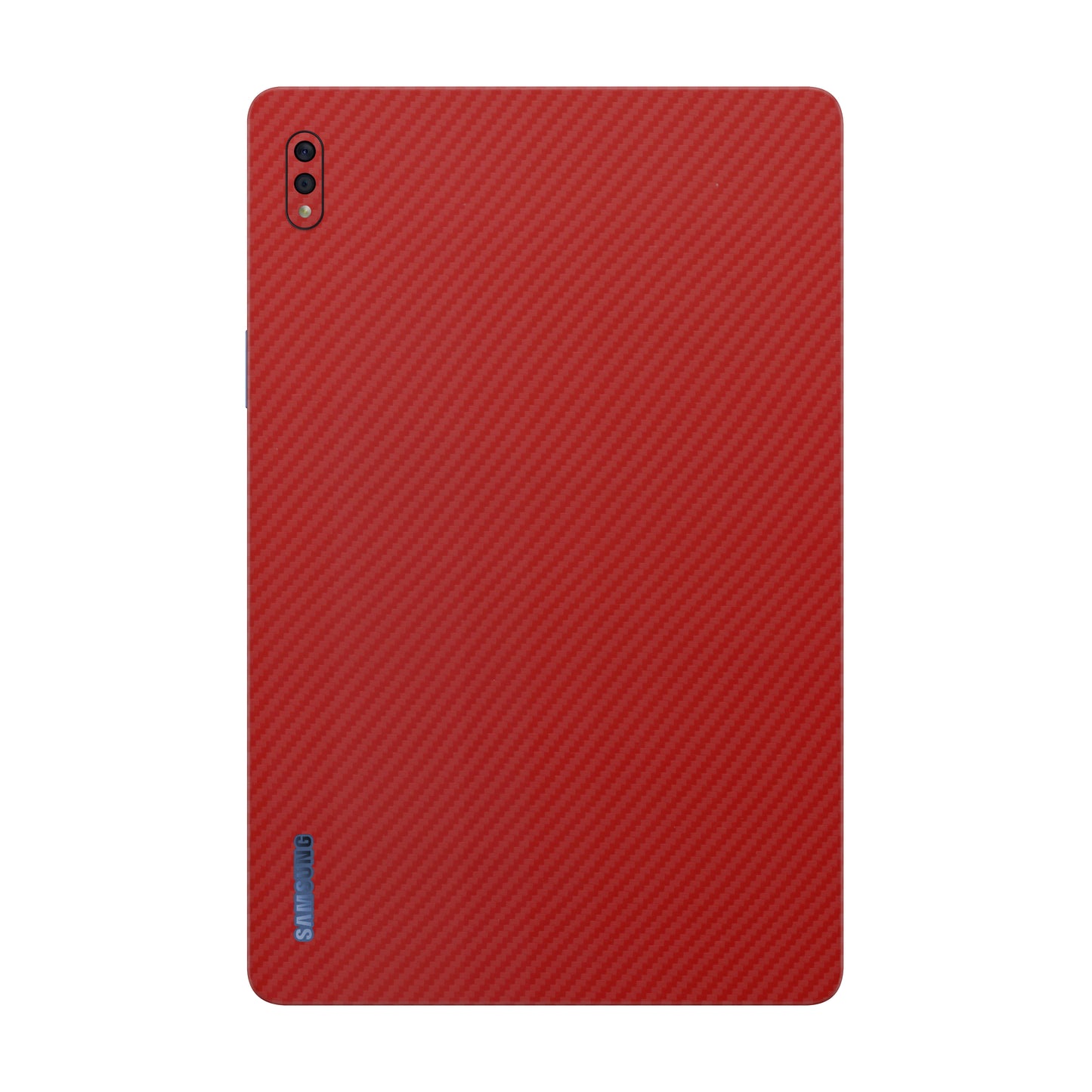 Skin Samsung Tab S7 FE, Carbon 3D Red 