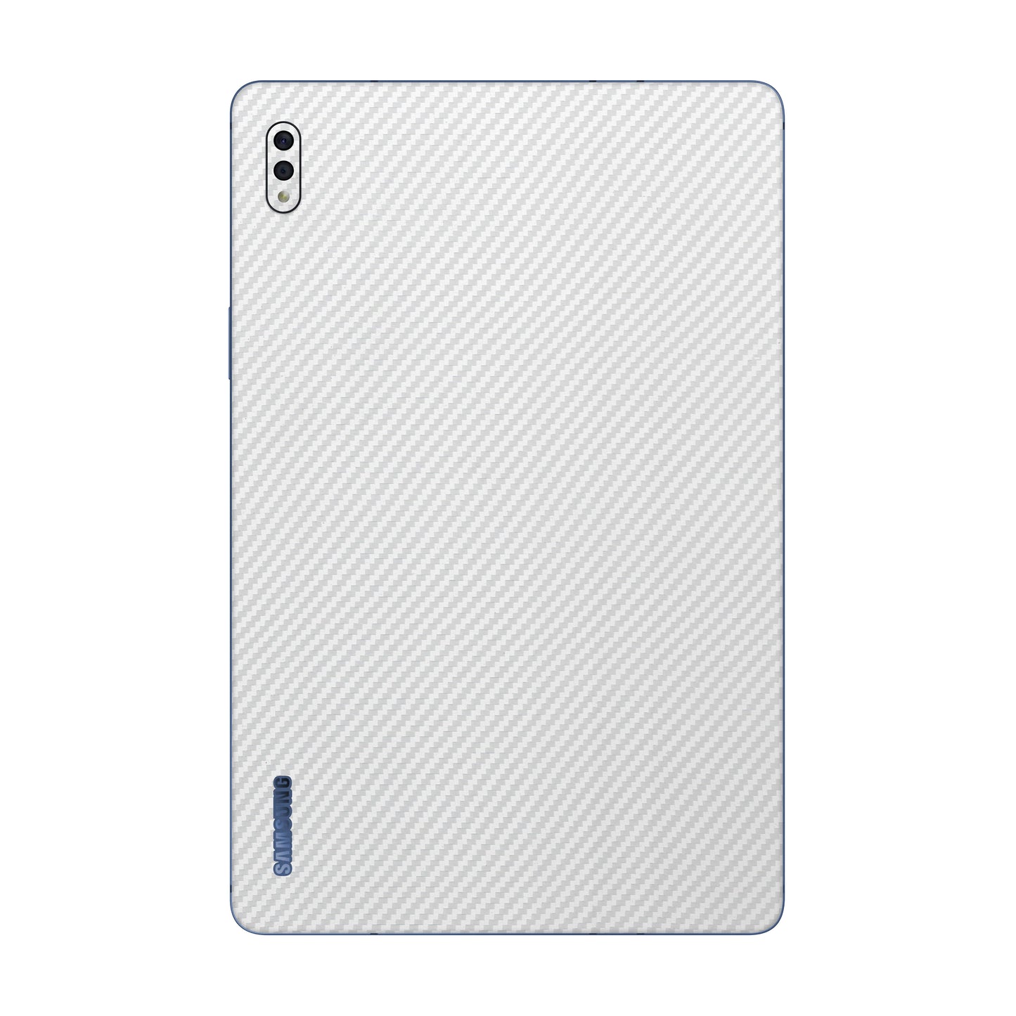 Skin Samsung Tab S7 FE, Carbon 3D White 