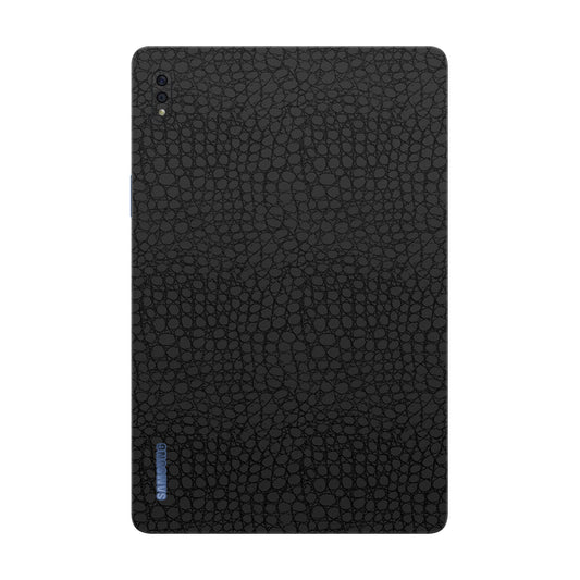 Skin Samsung Tab S7 FE, Croco 3D Black 