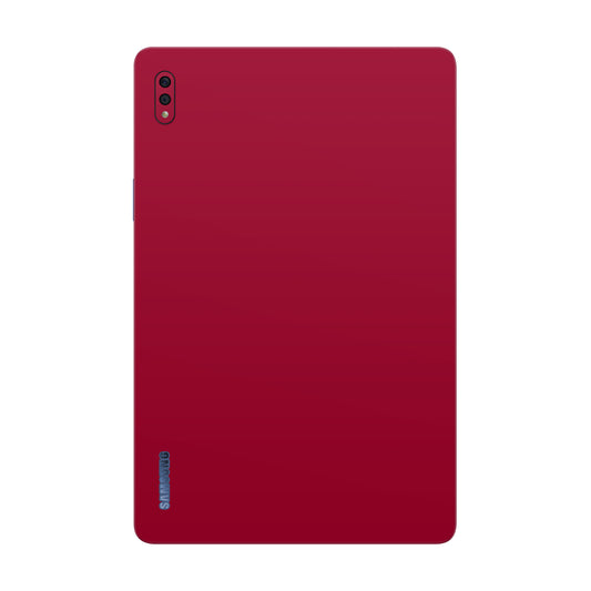Folie de protectie Samsung Tab S7 FE, eSkins Unique, Skin Mat Rosu