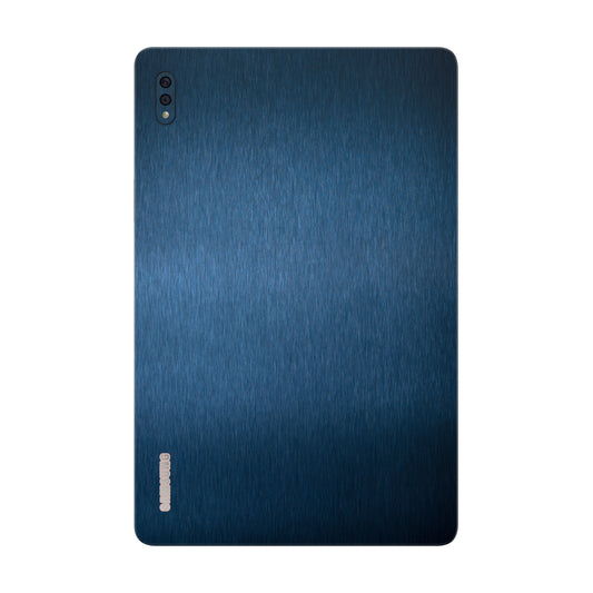 Folie de protectie Samsung Tab S7 Plus, eSkins Elegans, Skin Metalic Albastru