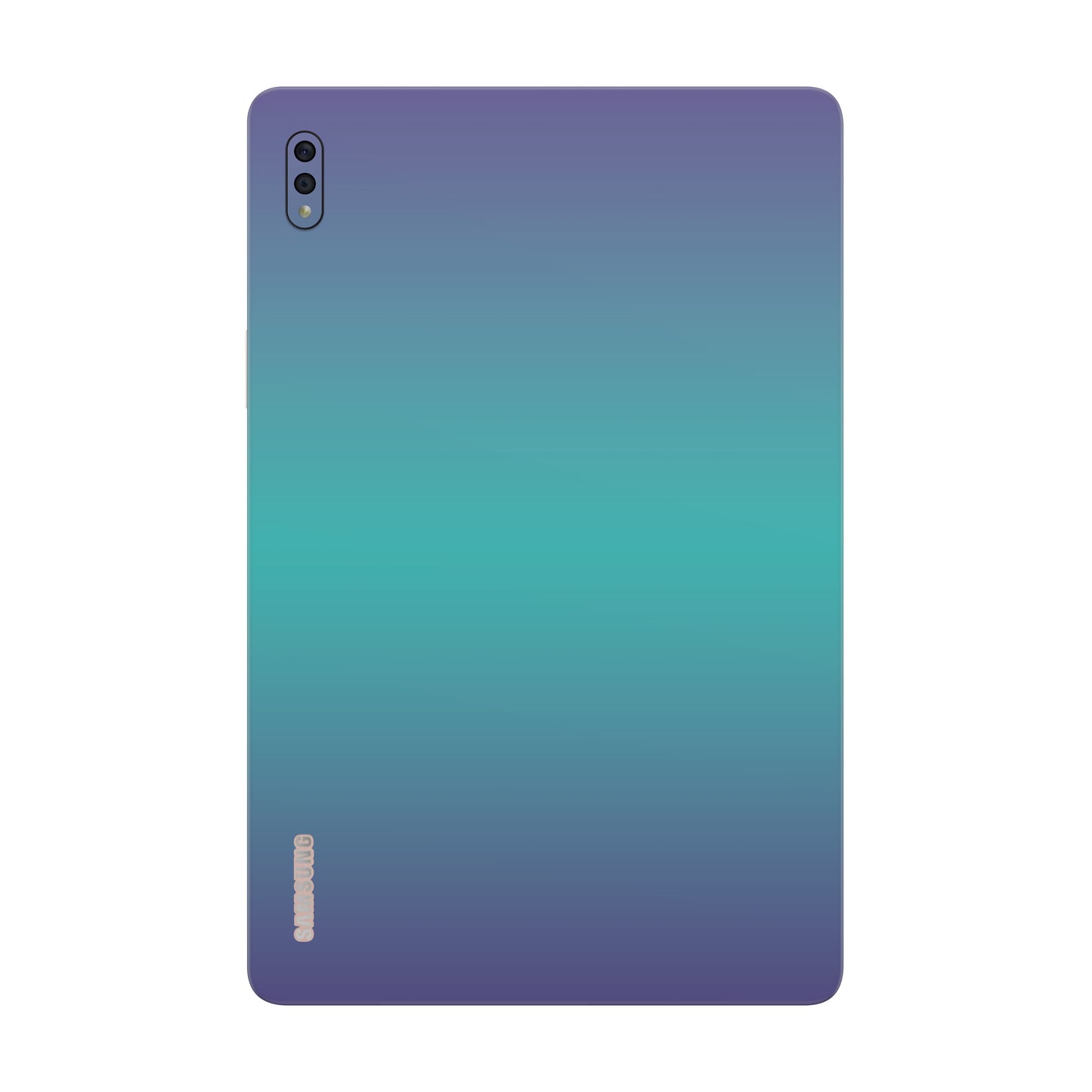Folie de protectie Samsung Tab S7 Plus, eSkins Unique, Skin Cameleon Turcoaz-Lavanda