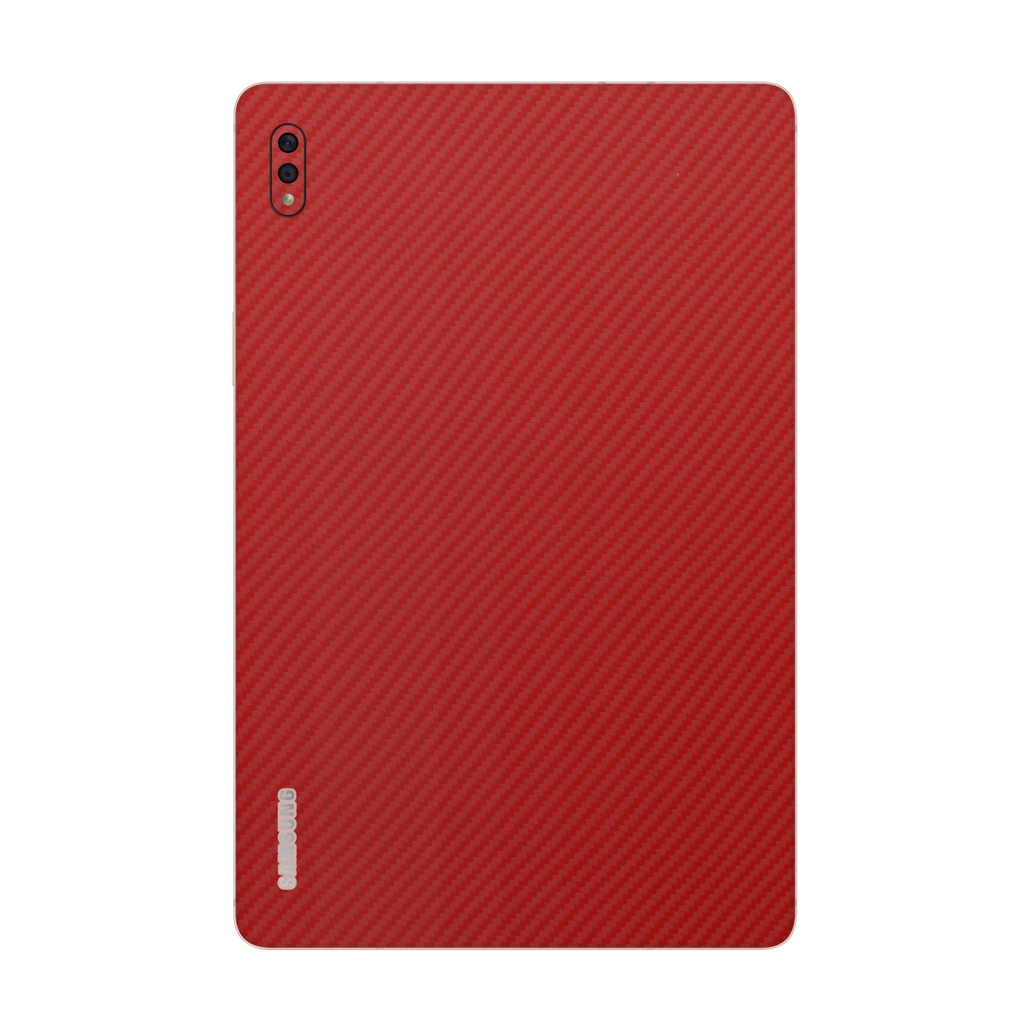 Skin Samsung Tab S8 Plus, Carbon 3D Red 