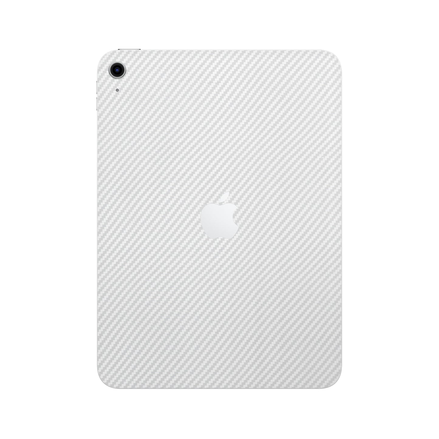 Folie de protectie iPad 10.2" (7th Gen), eSkins Elegans, Skin Carbon Alb