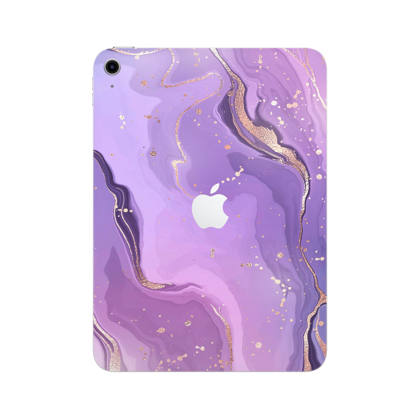 Folie de protectie iPad 10.2" (7th Gen), eSkins Signature, Skin Lavender Swirl