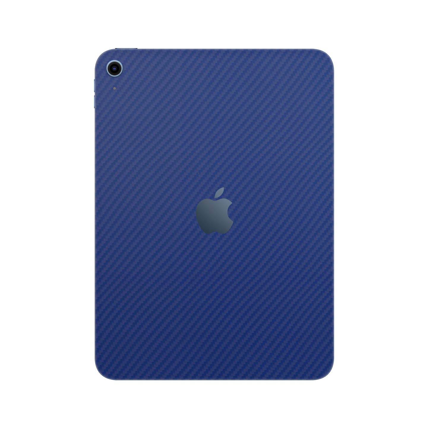 Folie de protectie iPad 10.2" (9th Gen), eSkins Elegans, Skin Carbon Albastru
