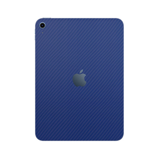 Skin iPad 10.2" (9th Gen), Carbon 3D Blue 