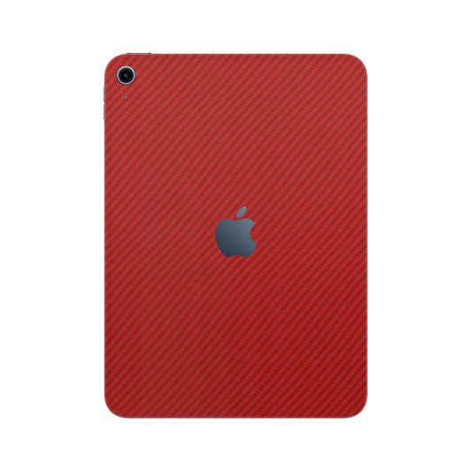 Skin iPad 10.2" (9th Gen), Carbon 3D Red 