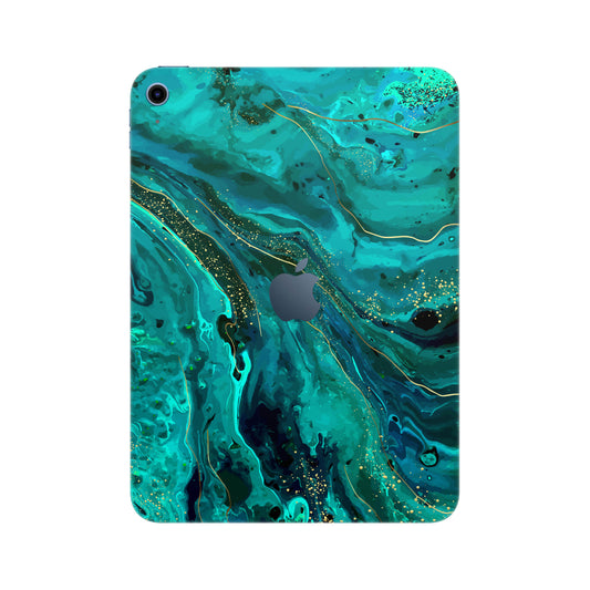 Folie de protectie iPad 10.2" (9th Gen), eSkins Signature, Skin Celestial Lagoon