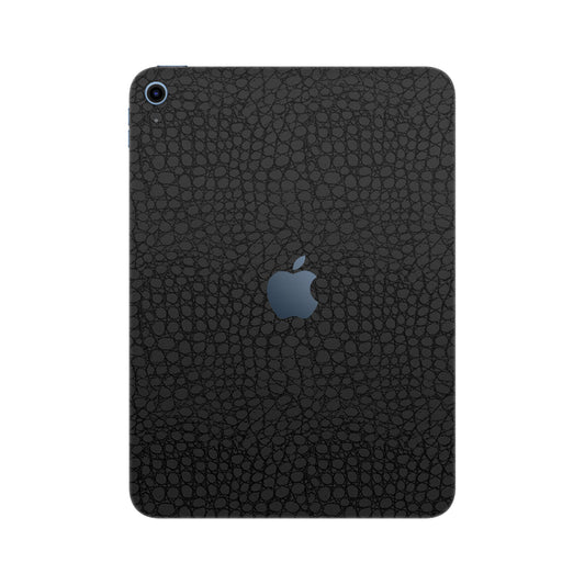 Skin iPad 10.2" (9th Gen), Croco 3D Black 
