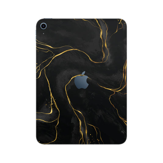 Folie de protectie iPad 10.2" (9th Gen), eSkins Signature, Skin Golden Onyx