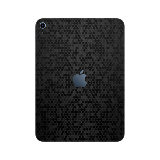 Skin iPad 10.2" (9th Gen), Honeycomb 3D Black 