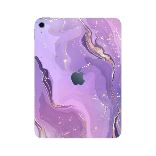 Folie de protectie iPad 10.2" (9th Gen), eSkins Signature, Skin Lavender Swirl