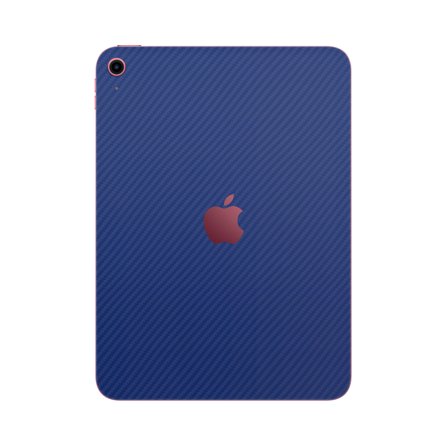 Folie de protectie iPad 10.9" (10th Gen), eSkins Elegans, Skin Carbon Albastru