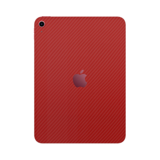 Skin iPad 10.9" (10th Gen), Carbon 3D Red 