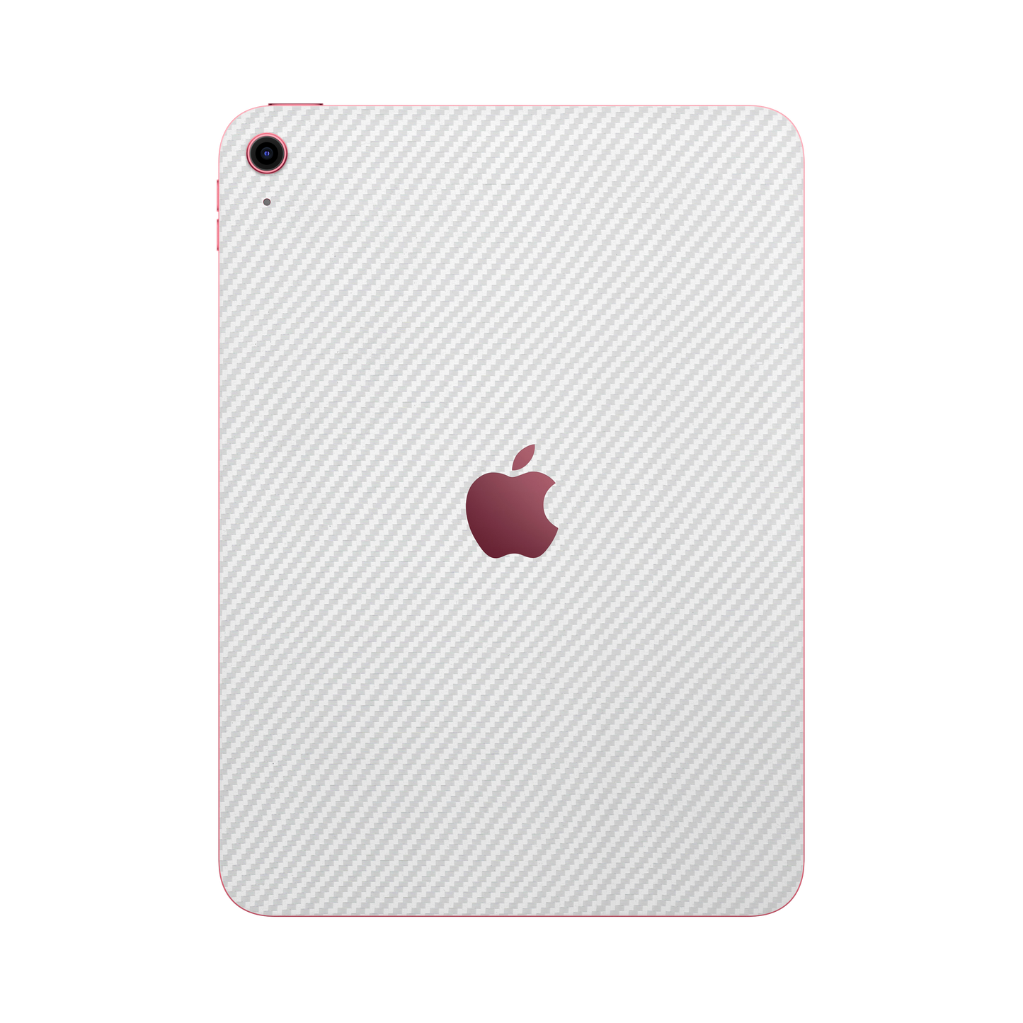 Folie de protectie iPad 10.9" (10th Gen), eSkins Elegans, Skin Carbon Alb