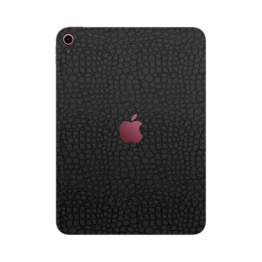 Skin iPad 10.9" (10th Gen), Croco 3D Black 