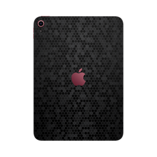 Skin iPad 10.9" (10th Gen), Honeycomb 3D Black 
