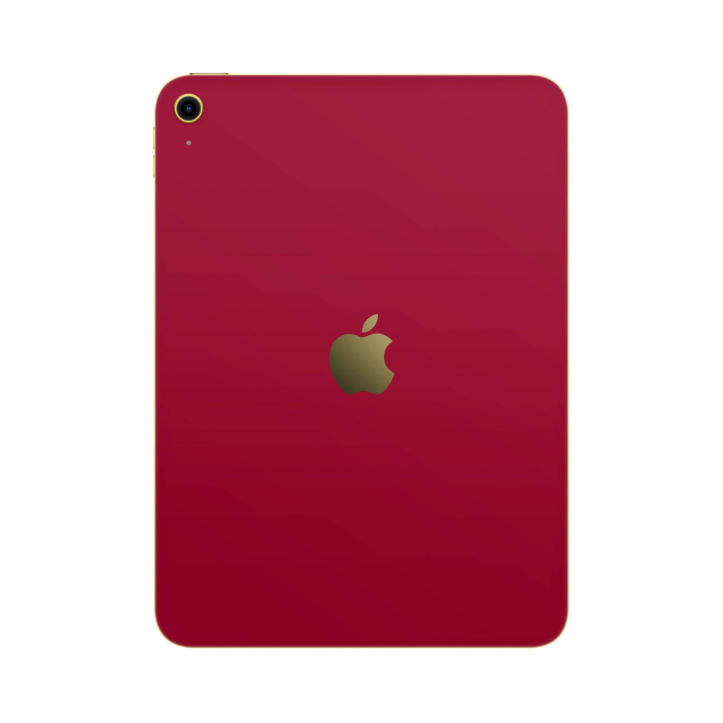 Folie de protectie iPad 11" (2025), eSkins Unique, Skin Mat Rosu