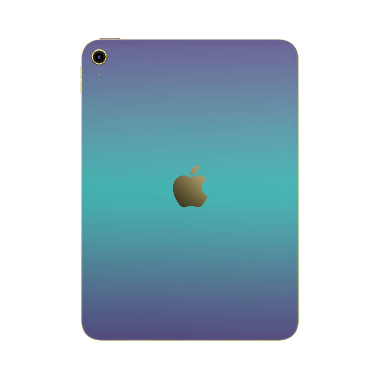 Folie de protectie iPad 11" (2025), eSkins Unique, Skin Cameleon Turcoaz-Lavanda
