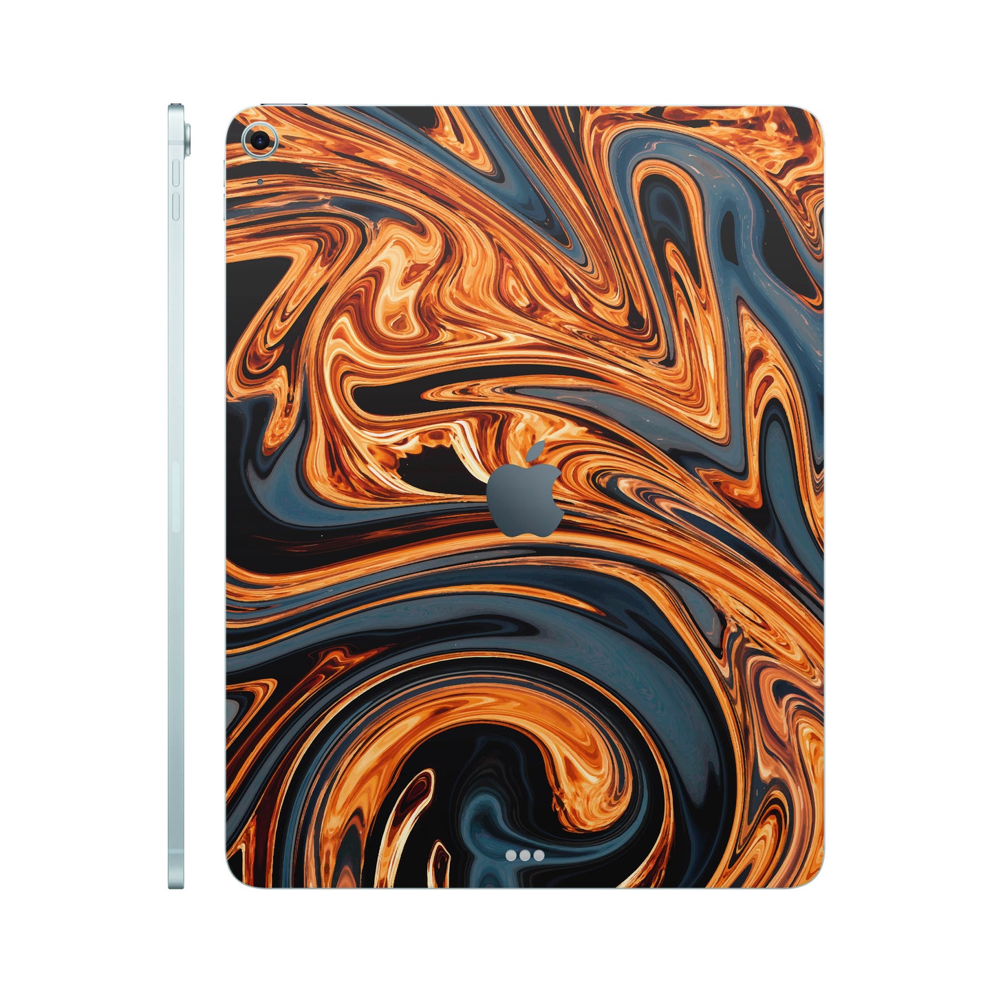 Folie de protectie iPad Air 11" (2024), eSkins Signature, Skin Amber Blaze