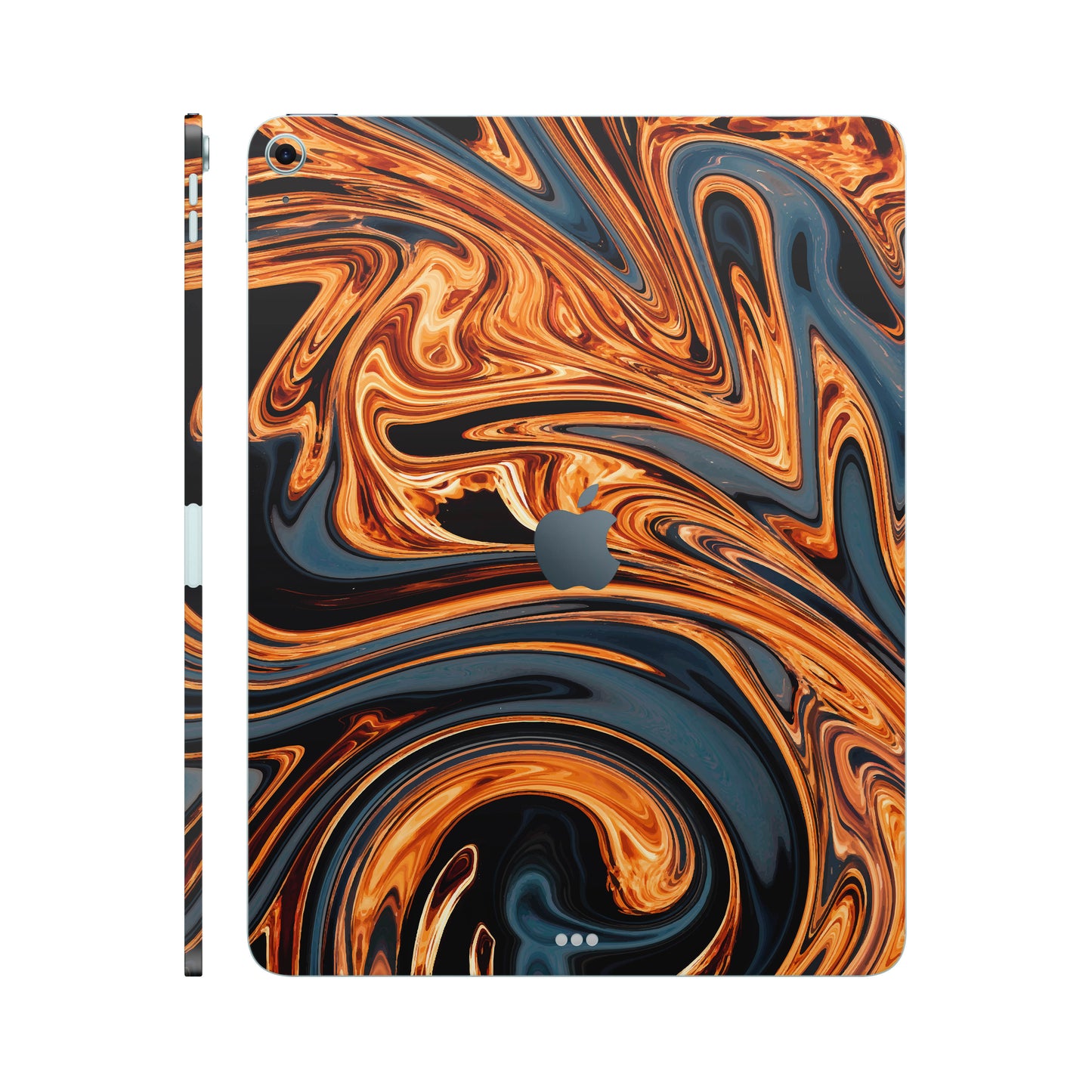 Folie de protectie iPad Air 11" (2024), eSkins Signature, Skin Amber Blaze