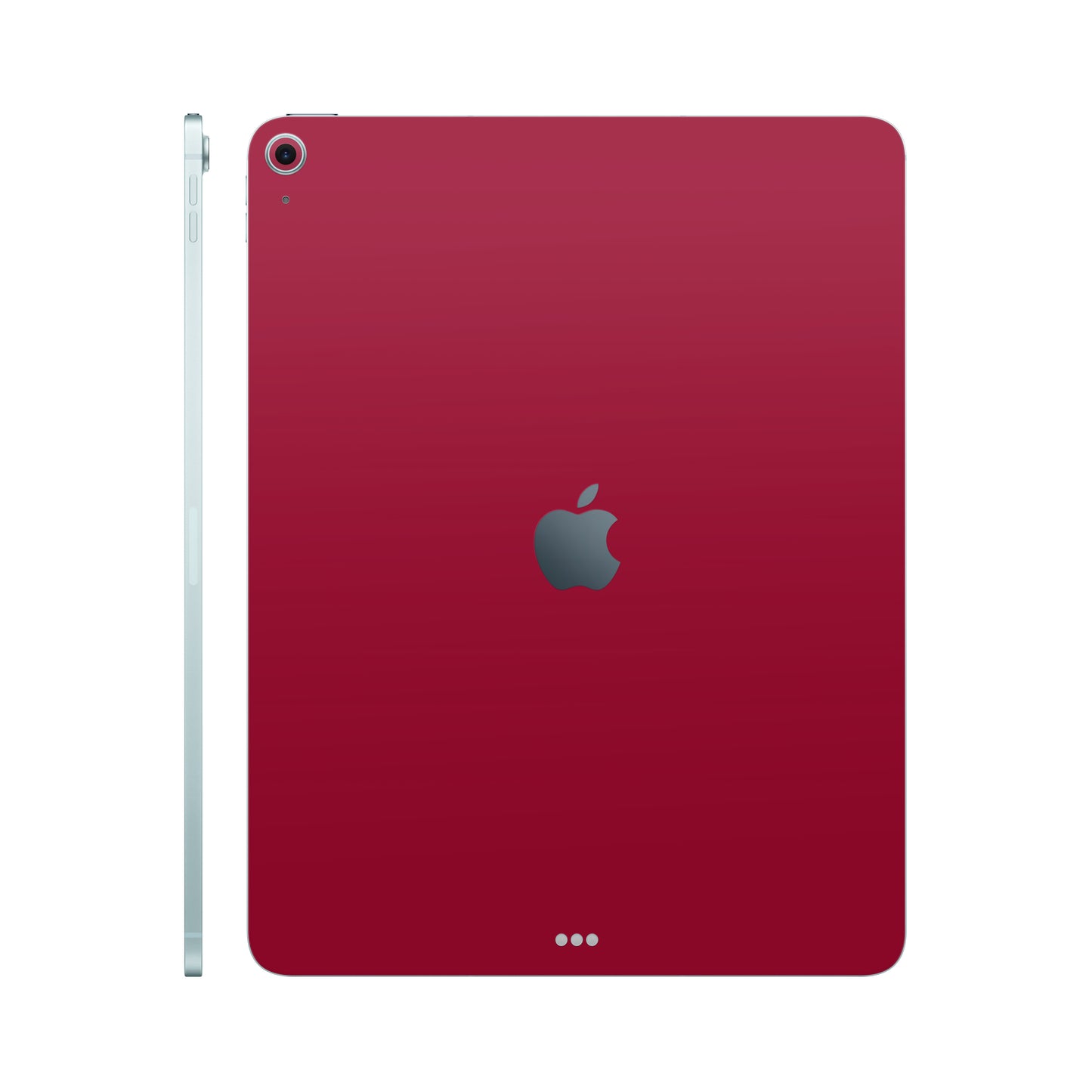 Folie de protectie iPad Air 11" (2024), eSkins Unique, Skin Mat Rosu