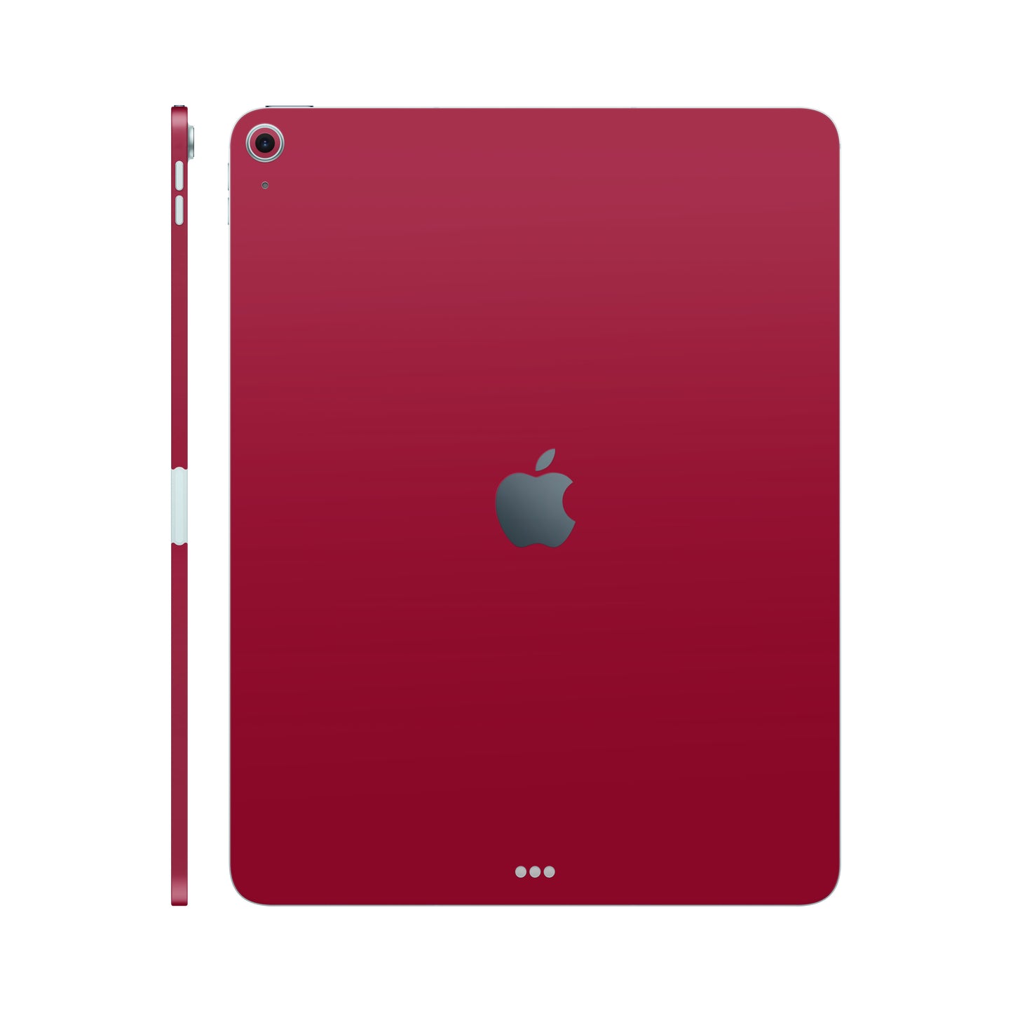 Folie de protectie iPad Air 11" (2024), eSkins Unique, Skin Mat Rosu