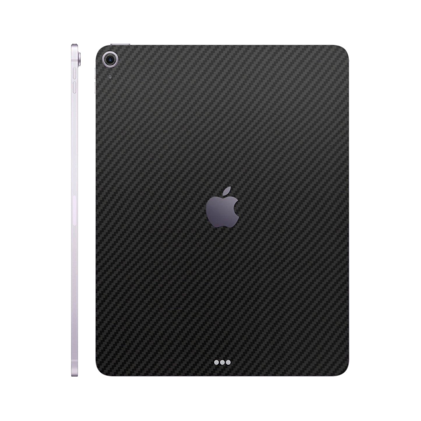 Folie de protectie iPad Air 11" (2025, M3), eSkins Elegans, Skin Carbon Negru