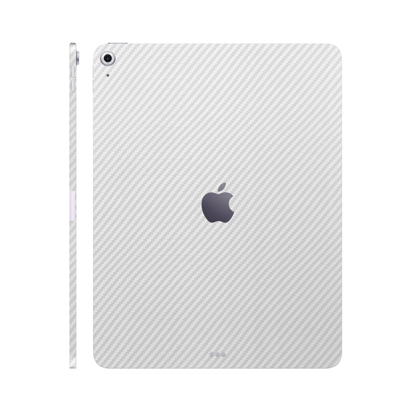Folie de protectie iPad Air 11" (2025, M3), eSkins Elegans, Skin Carbon Alb