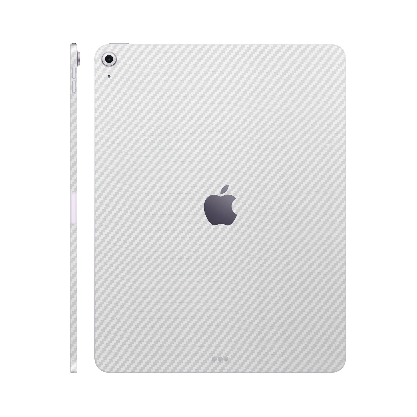 Folie de protectie iPad Air 11" (2025, M3), eSkins Elegans, Skin Carbon Alb