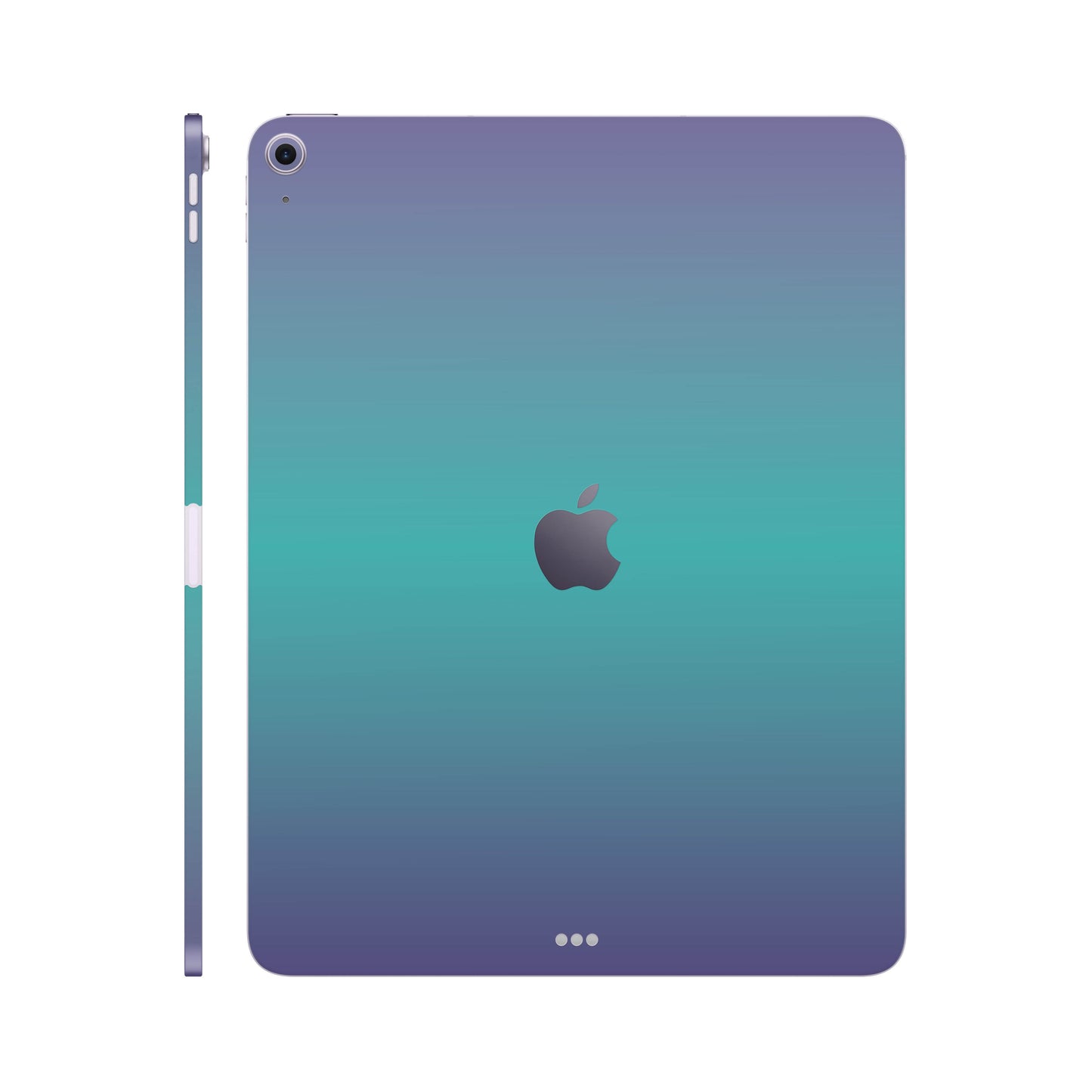 Folie de protectie iPad Air 11" (2025, M3), eSkins Unique, Skin Cameleon Turcoaz-Lavanda