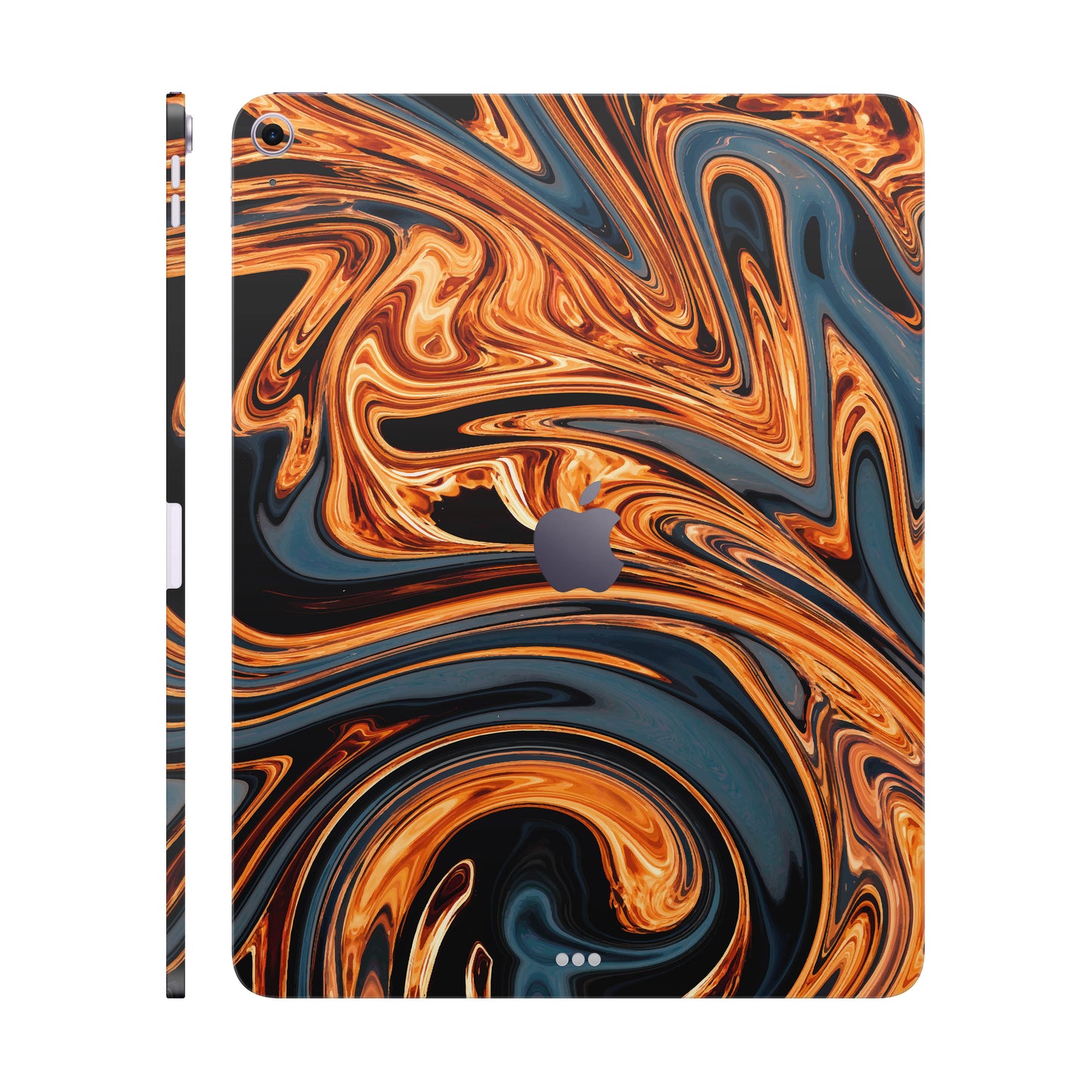 Folie de protectie iPad Air 13" (2024), eSkins Signature, Skin Amber Blaze
