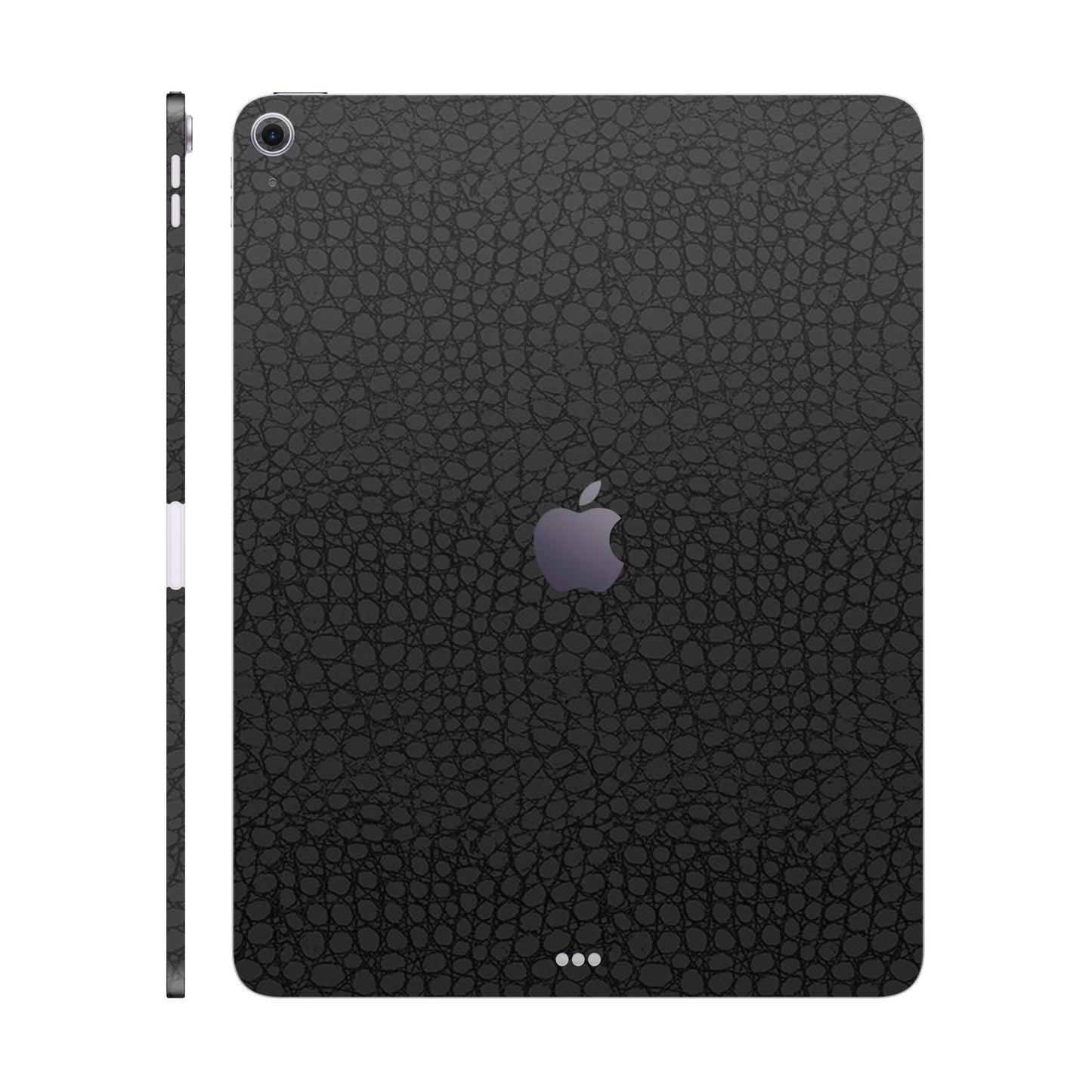 Skin iPad Pro 12.9" (6th Gen), Croco 3D Black 