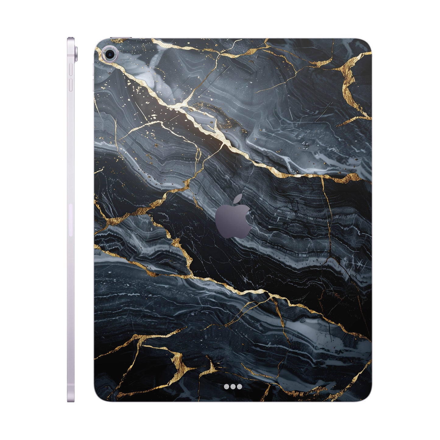 Folie de protectie iPad Air 13" (2024), eSkins Signature, Skin Gilded Abyss