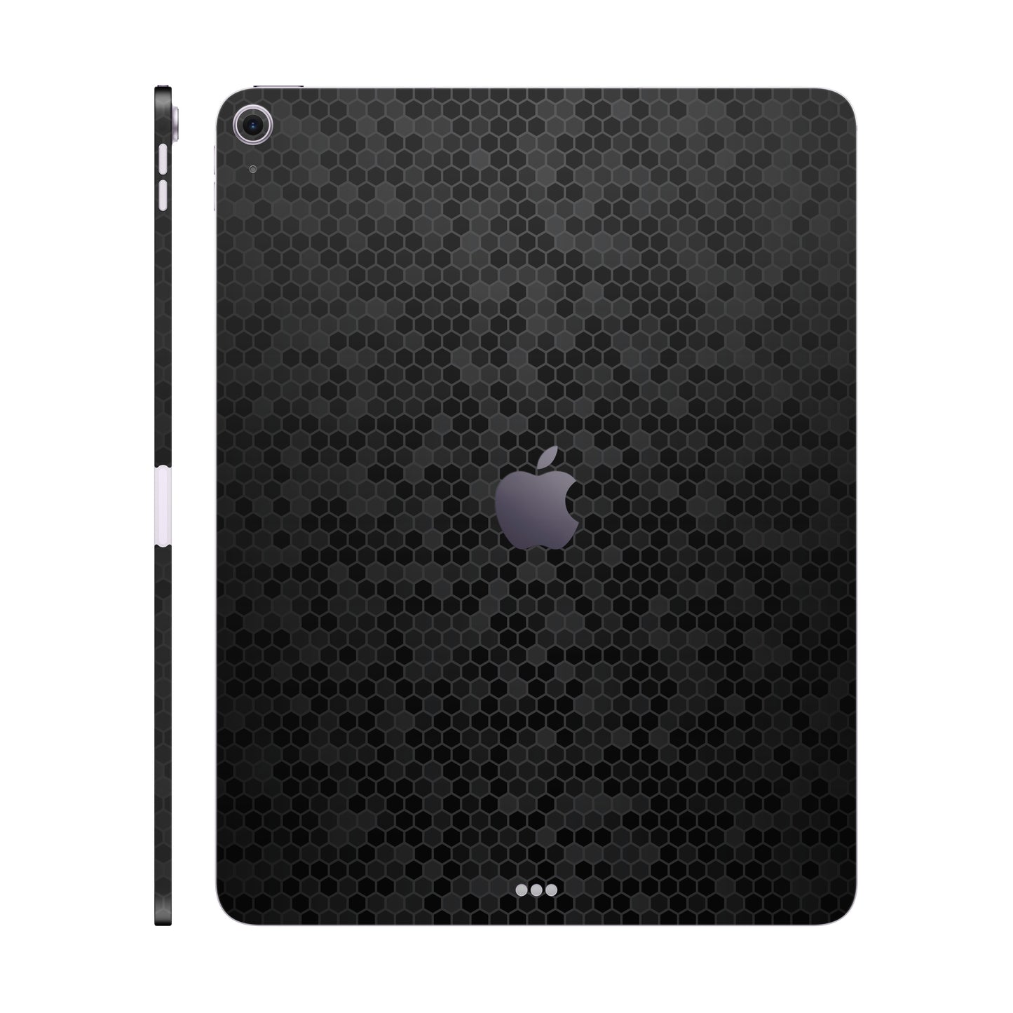 Skin iPad Pro 12.9" (6th Gen), Honeycomb 3D Black 