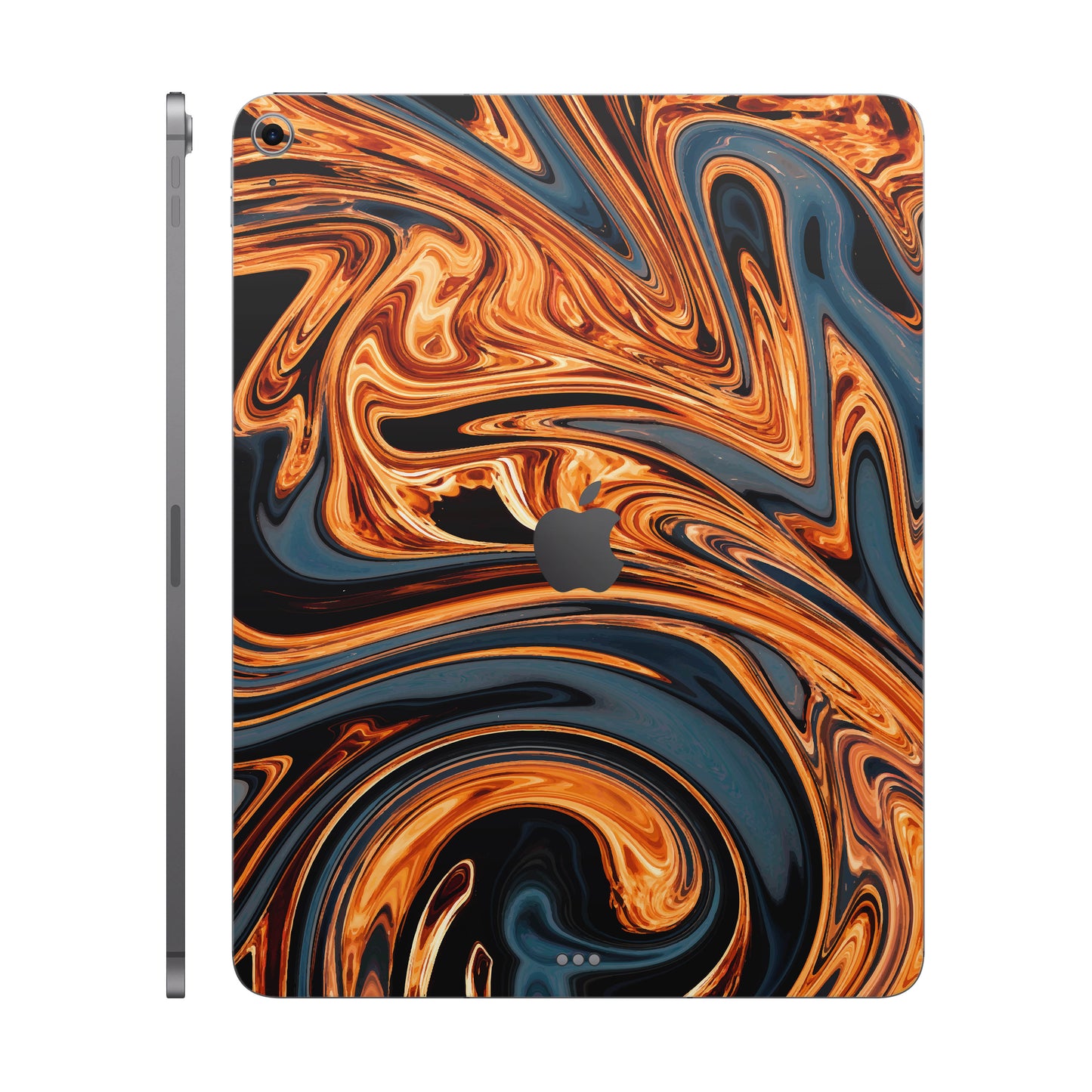 Folie de protectie iPad Air 13" (2025, M3), eSkins Signature, Skin Amber Blaze