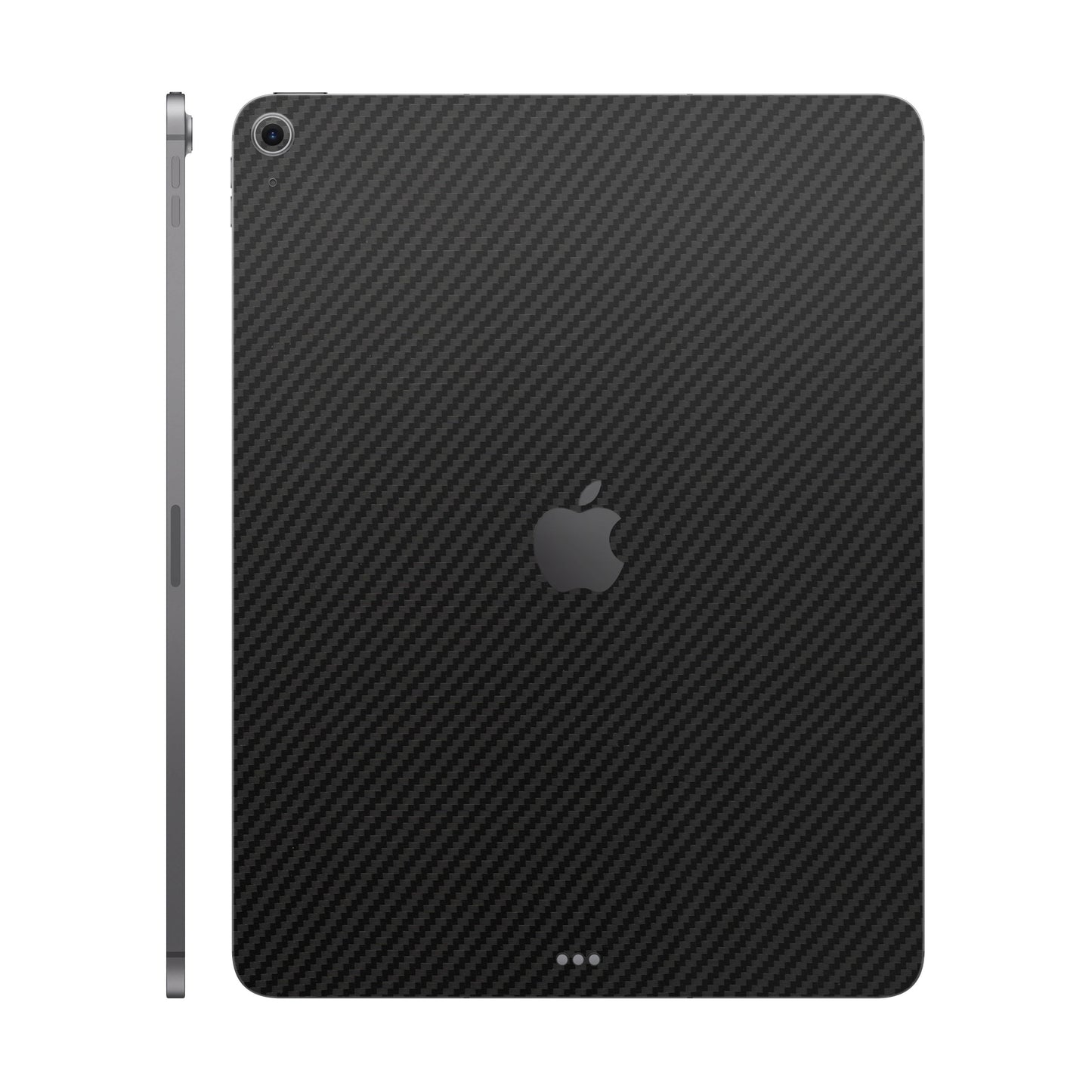 Folie de protectie iPad Air 13" (2025, M3), eSkins Elegans, Skin Carbon Negru