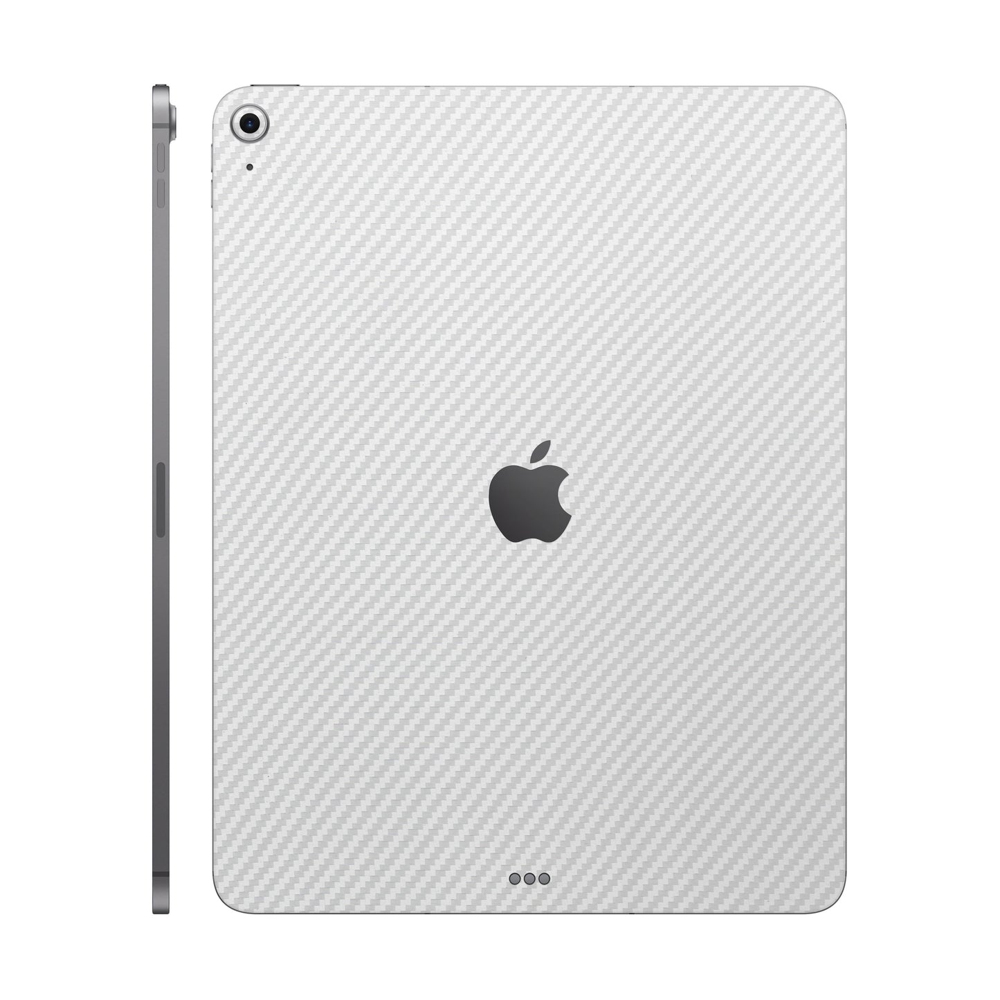 Folie de protectie iPad Air 13" (2025, M3), eSkins Elegans, Skin Carbon Alb