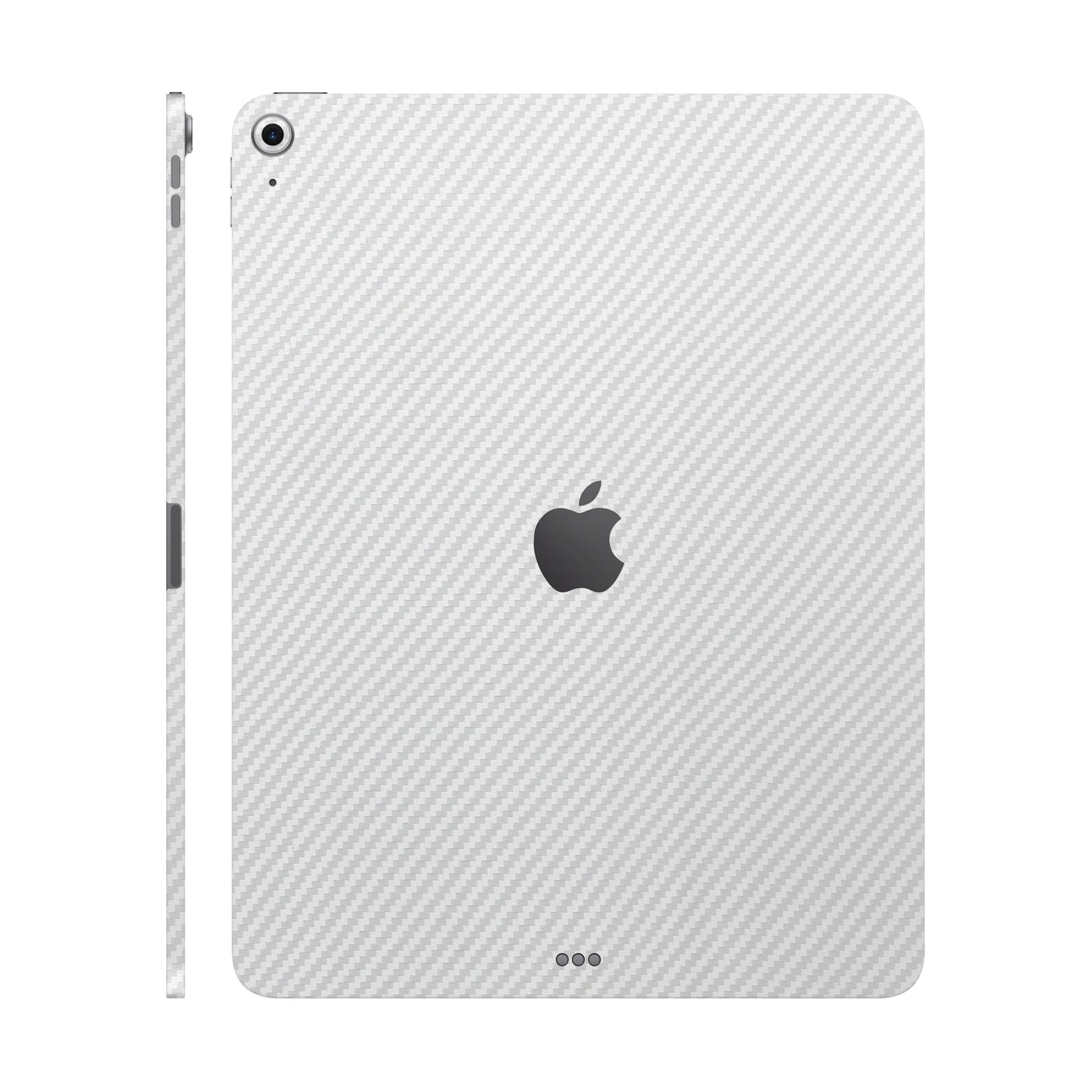 Folie de protectie iPad Air 13" (2025, M3), eSkins Elegans, Skin Carbon Alb